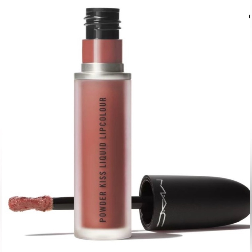 MAC Cosmetics 997 Over The Taupe Powder Kiss Liquid Lipcolour